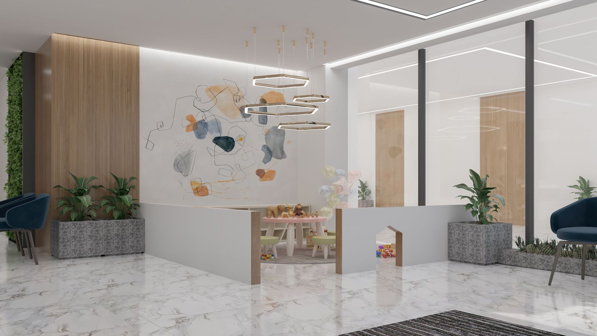 El-Tayseer Clinic Complex Interior